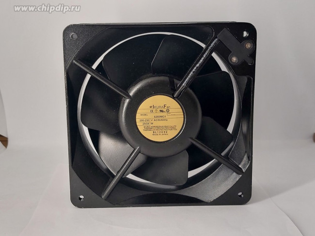 Вентилятор IKURA 6250MG1 200V 25/28w 160x55 клемма Вентилятор IKURA 6250MG1 200V 25/28w 160x55 клемма
