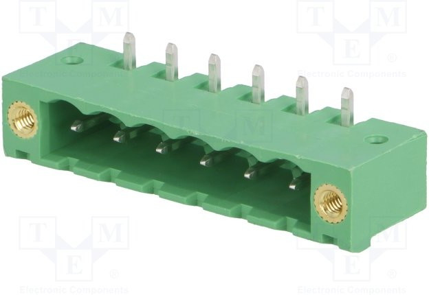 1776540, Pluggable Terminal Blocks 6 Pos 5.08mm pitch Through Hole Header