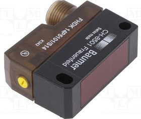 FHDK14P5101/S14, Датчик: оптоэлектронный, Дальность: 20-350мм, PNP, отражательный FHDK14P5101/S14, Датчик: оптоэлектронный, Дальность: 20-350мм, PNP, отражательный