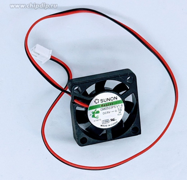 Вентилятор Sunon GM0503PEV1-8 0.7W 5V 2pin 30x6.9