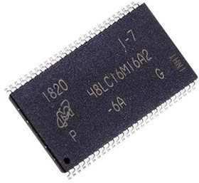 MT48LC16M16A2P-6A:G, микросхема памяти SDRAM 256MB 16Mх16 3.3V 7.5ns TSOP54