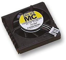 Вентилятор Sanyo Denki 109P4412H8026 Осевой, охлаждение ЦПУ, Серия MC, 12V, DC, 45x18mm, 3pin