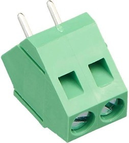 DG103-5.0-02P-14, Клеммник, 2-контактный 5мм