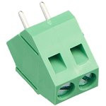 DG103-5.0-02P-14, Клеммник, 2-контактный 5мм