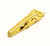 BU-30G, Test Clips Miniature Alligator clip Barrel - 5 Amp gold plated