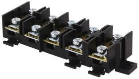 E.4007A, Клеммник, зажим под винт, 16мм2, 76А, Кол-во полюс: 5, клеммы: 10