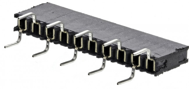 BCS-110-L-S-PE, Headers & Wire Housings Pass-Through Socket Strip, 0.100" pitch BCS-110-L-S-PE, Headers & Wire Housings Pass-Through Socket Strip, 0.100" pitch