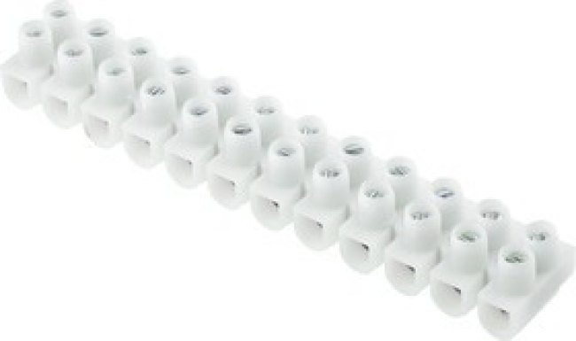 0 342 21, Terminal Strip, 24A, 2.5 mm² Wire, Screw Termination