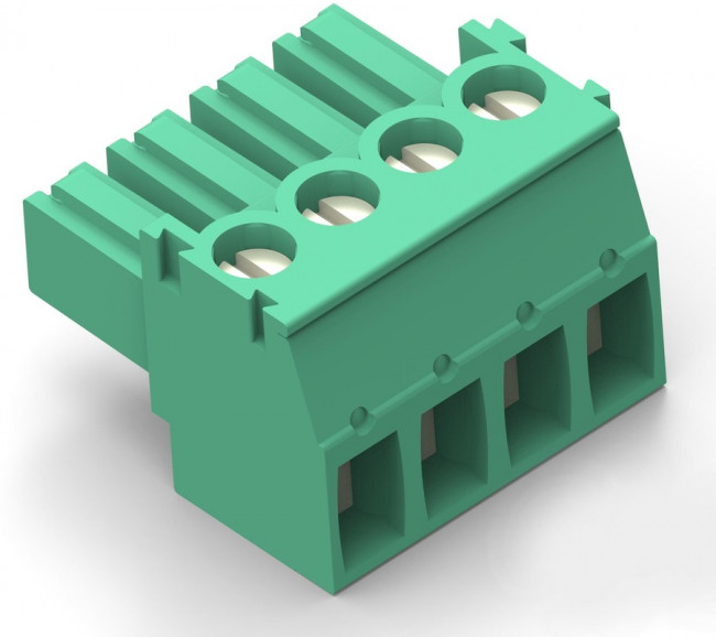 1986371-2, Conn Eurostyle Block F 2 POS 3.5mm Screw ST Cable Mount 11A/Contact