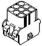 50-84-2090, Pin &amp; Socket Connectors RECP 9P 11.0 AMPERES