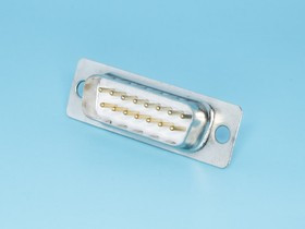 DB-15M, Разъем D-SUB 15 контактов, вилка на кабель, пайка, тип 2