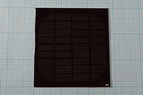 Солнечный элемент 150x140x5мм, № 8063 бат солнеч 9В\1,8Вт\150x140x5\\\