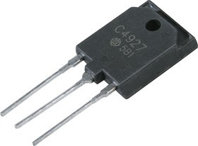 2SC4927, Мощный высоковольтный NPN транзистор с демпферным диодом, управление горизонтальной (строчной) разве