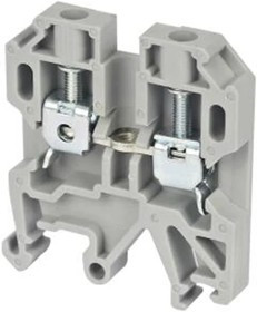081-23-17, Зажим наборный JXB-4мм² (JXB35А) серый HLT