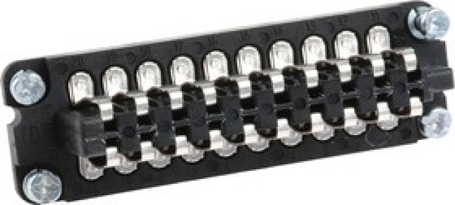 0970020281701 / 09700202817, Heavy Duty Power Connector Insert, 10A, Female, STAF Series, 20 Contacts 0970020281701 / 09700202817, Heavy Duty Power Connector Insert, 10A, Female, STAF Series, 20 Contacts