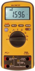 Мультиметр цифровой с повышенной защитой VA-MM42 (ГосРеестр), С ПОВЕРКОЙ