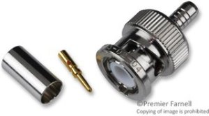 031-326, RF/COAXIAL, BNC PLUG, STRAIGHT, 50 OHM, CRIMP 031-326, RF/COAXIAL, BNC PLUG, STRAIGHT, 50 OHM, CRIMP
