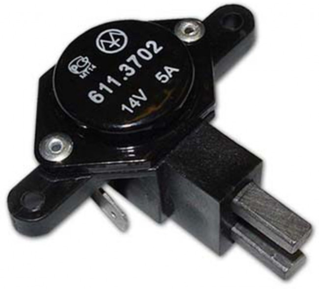 611.3702-01, Реле зарядки ВАЗ 2110 Энергомаш (аналог 57.3702)