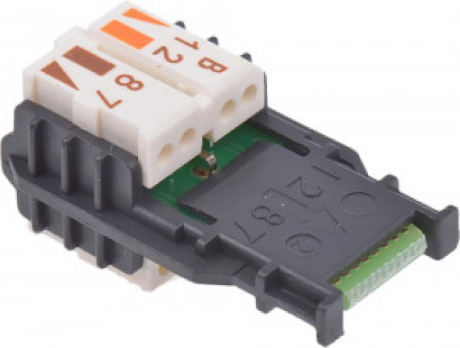 F00020A2131, MFP8 Wire Manager for use with MFP8 RJ45 Plug and AWG24/1-AWG22/1, AWG27/7-AWG22/7 cables