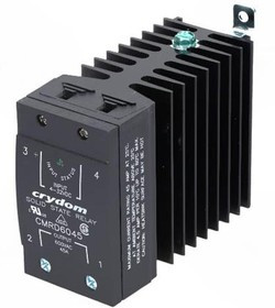 CMRD6055, Solid State Relays - Industrial Mount DIN SSR 660Vac/55A 3-32Vdc In,ZC