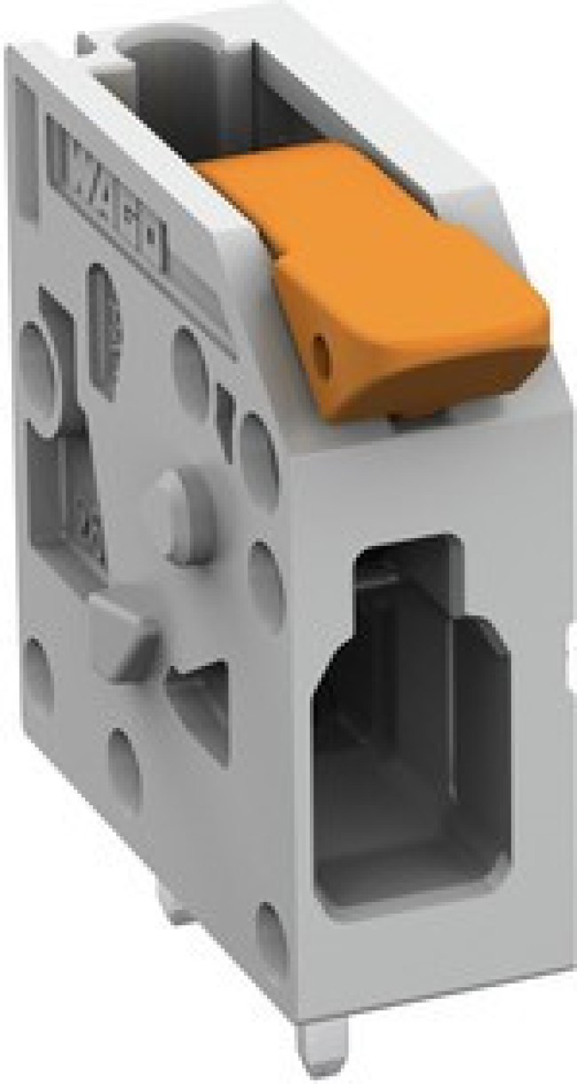 2604-1101, Клеммная колодка типа провод к плате, 1 вывод(-ов), 24 AWG, 12 AWG, 4 мм², Вставной Замок 2604-1101, Клеммная колодка типа провод к плате, 1 вывод(-ов), 24 AWG, 12 AWG, 4 мм², Вставной Замок