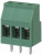 1711738, Fixed Terminal Blocks 3P 5.08mm 90DEG