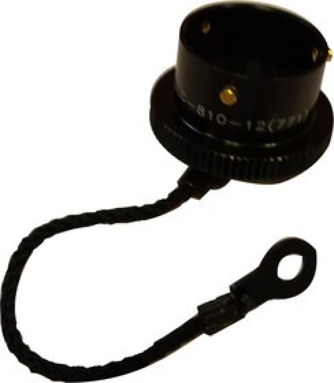 BZLC-810-14(771), Amphenol 62GB MIL-DTL-26482 Socket Dust Cap, Shell Size 14, with Zinc Cobalt Finish, Aluminium BZLC-810-14(771), Amphenol 62GB MIL-DTL-26482 Socket Dust Cap, Shell Size 14, with Zinc Cobalt Finish, Aluminium