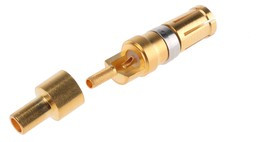 Female Solder D-Sub Connector Coaxial Contact, Gold over Nickel Coaxial