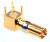 Female Solder D-Sub Connector Coaxial Contact, Gold over Nickel Coaxial