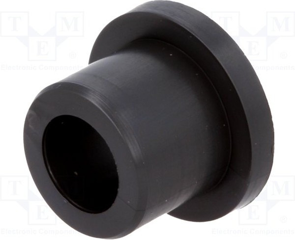 MFM-0610-10, Подшипник: опорная втулка, с юбкой, dвнешн: 10мм, dвнутр: 6мм