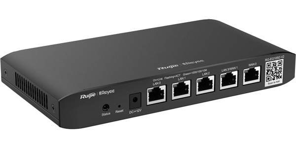 Маршрутизатор/роутер Reyee 5-Port Gigabit Cloud Managed router, 5 Gigabit Ethernet connection Ports, support up to 2 WANs, 100 concurrent Маршрутизатор/роутер Reyee 5-Port Gigabit Cloud Managed router, 5 Gigabit Ethernet connection Ports, support up to 2 WANs, 100 concurrent