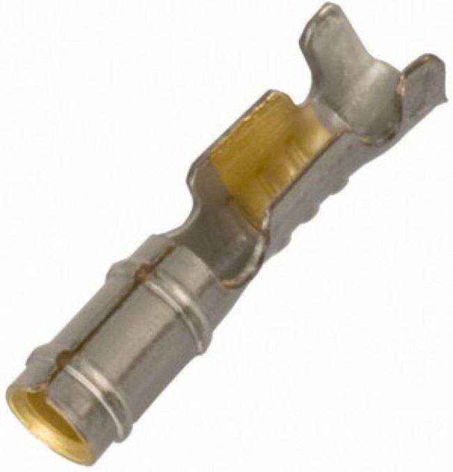 60789-3, Female Crimp Terminal, 24AWG Min, 20AWG Max