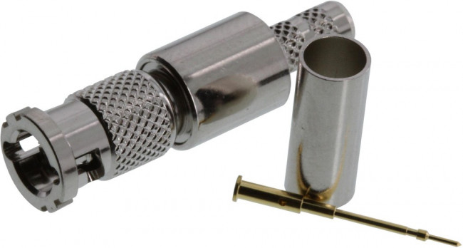 UHDMB55, RF Connectors / Coaxial Connectors Micro BNC Plug UHD 12GHz 4855R Cable UHDMB55, RF Connectors / Coaxial Connectors Micro BNC Plug UHD 12GHz 4855R Cable