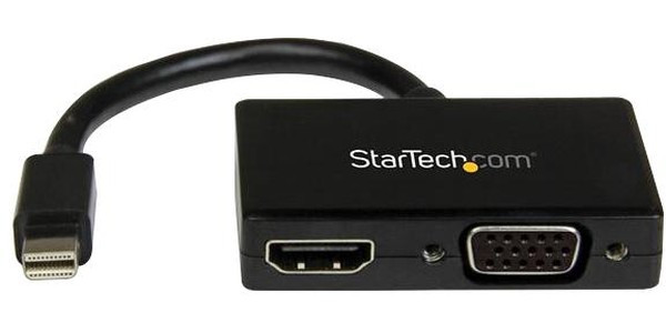 MDP2HDVGA, Startech 2 port Mini DisplayPort to HDMI, VGA Adapter, 150mm Length - 1920 x 1200 Maximum Resolution