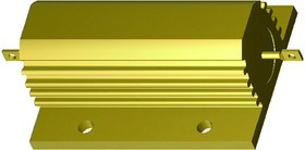 HSC100220RJ, 220 100W Wire Wound Chassis Mount Resistor HSC100220RJ ±5%