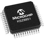KSZ8851-16MLL-TR, Ethernet CTLR Single Chip 10Mbps/100Mbps 3.3V 48-Pin LQFP T/R