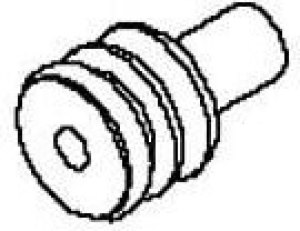 184139-1, Automotive Connectors WIRE SEAL RUBBER SENSOR BLUE 184139-1, Automotive Connectors WIRE SEAL RUBBER SENSOR BLUE