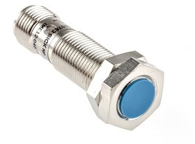 IME12-04BPSZC0K, Inductive Barrel-Style Proximity Sensor, M12 x 1, 4 mm Detection, PNP Output, 10 30 V dc, IP67