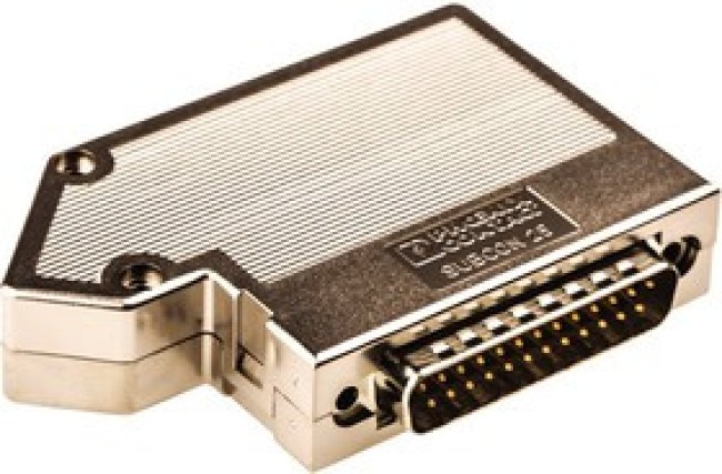 2761622, SUBCON 25 Way Right Angle D-sub Connector Plug, 2.77mm Pitch 2761622, SUBCON 25 Way Right Angle D-sub Connector Plug, 2.77mm Pitch