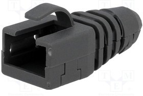 MHRJ45SRB-RET-DG, Корпус вилки RJ45, Цвет: темно-серый