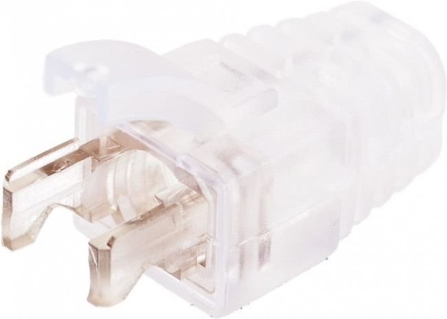 Защитный колпачок для коннекторов RJ45 прозрачный, уп-ка 100шт. NMC-RJBOOT55B-TR-100 Защитный колпачок для коннекторов RJ45 прозрачный, уп-ка 100шт. NMC-RJBOOT55B-TR-100