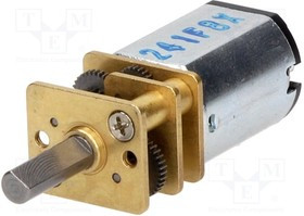 POLOLU-2368, Двигатель: DC, с редуктором, Medium Power, 6ВDC, 670мА, 150: 1