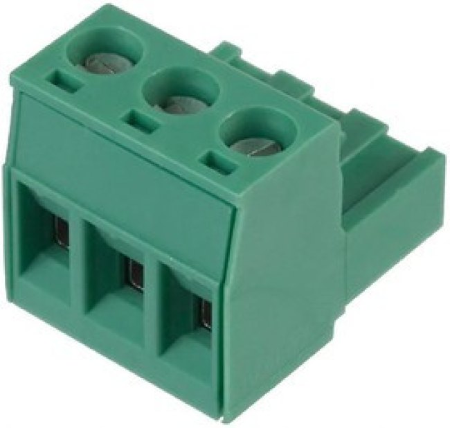 1757022, Pluggable Terminal Blocks 3 Pos 5.08mm pitch Plug 24-12 AWG Screw