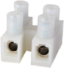 XY802W-02P, Колодка клеммная 10мм² 41А 2pin