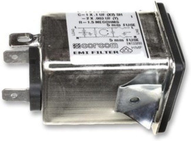3EGS1-2, CONNECTOR, POWER ENTRY, PLUG, 3A, 250VAC 3EGS1-2, CONNECTOR, POWER ENTRY, PLUG, 3A, 250VAC