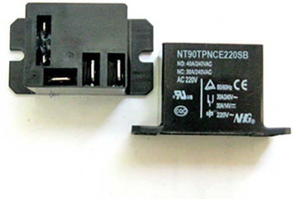 Реле 220В, NT90TPNCE220SB, 1x30A,250В,14В, на перекл