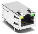 JK0-0120NL, Modular Connectors / Ethernet Connectors RJ45 1X1 100P