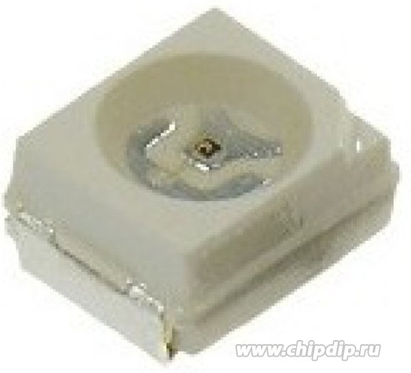 KA-3528EC, Светодиод красно-оранжевый SMD 3528, 7-30мКд, 120°, 625нМ