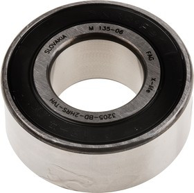 3205-BD-XL-2HRS-TVH Double Row Angular Contact Ball Bearing- Both Sides Sealed 25mm I.D, 52mm O.D