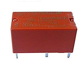 SRC-12VDC-SH, реле 2FormС 1А 12В (HFD27/012-S) 20,5x10,2x15мм